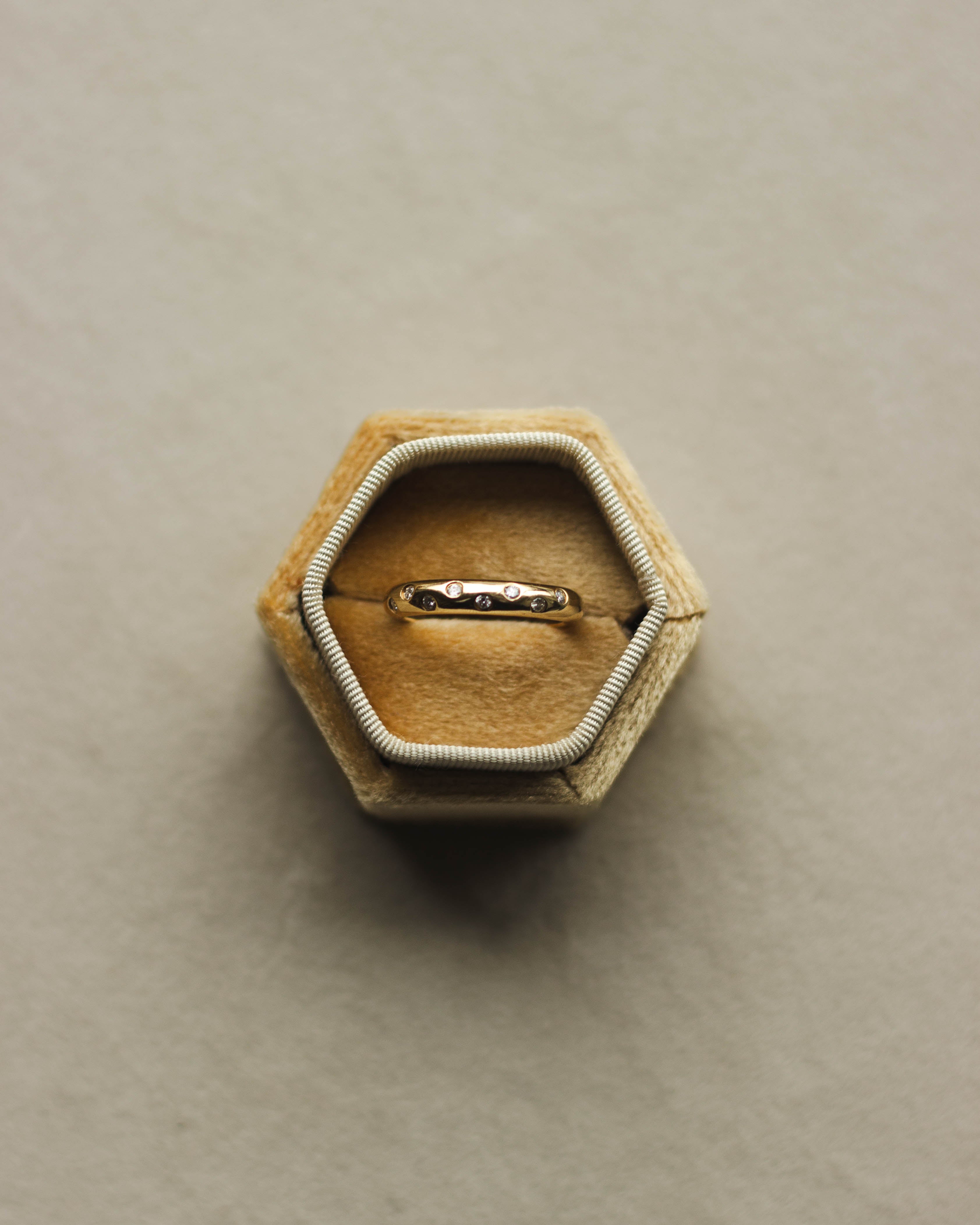 14K Dotted Diamond Ring (GDR-42)