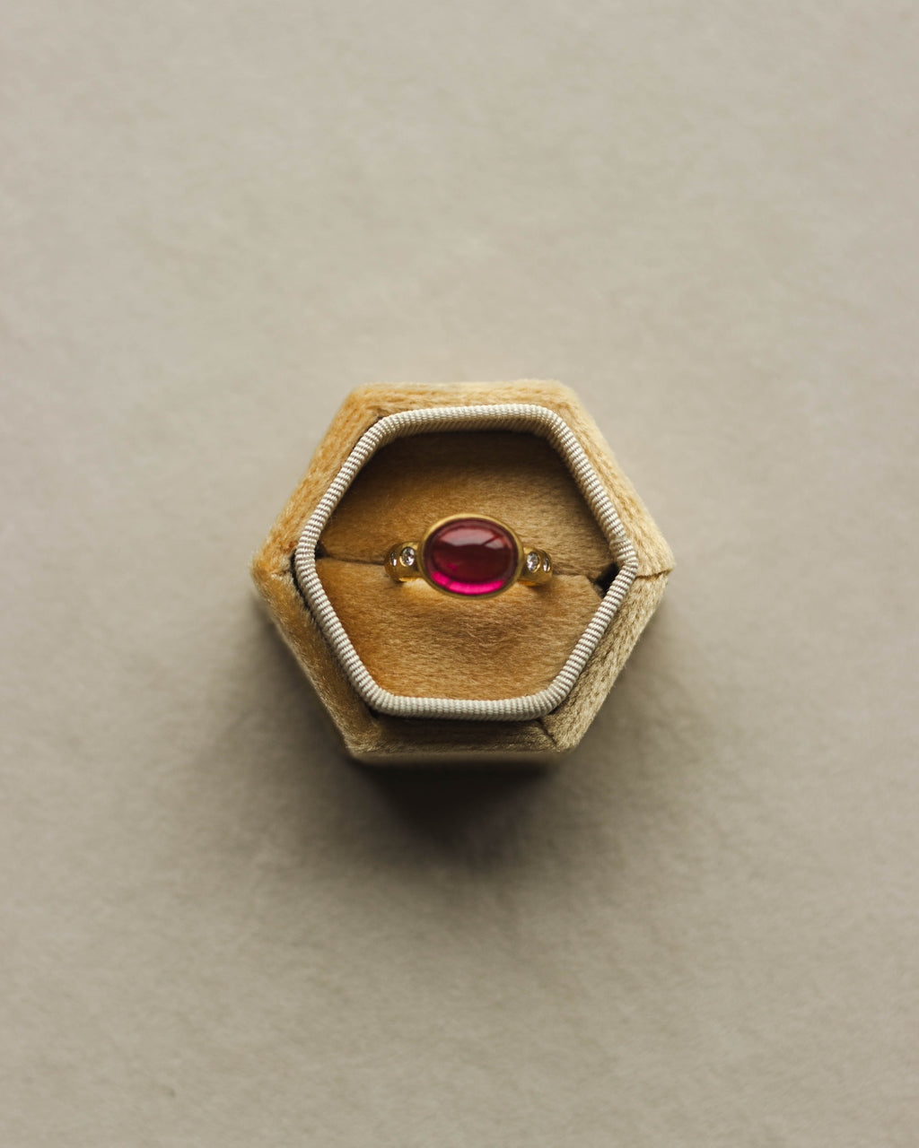 18K Gold Rubellite Ring (GDR-2501)