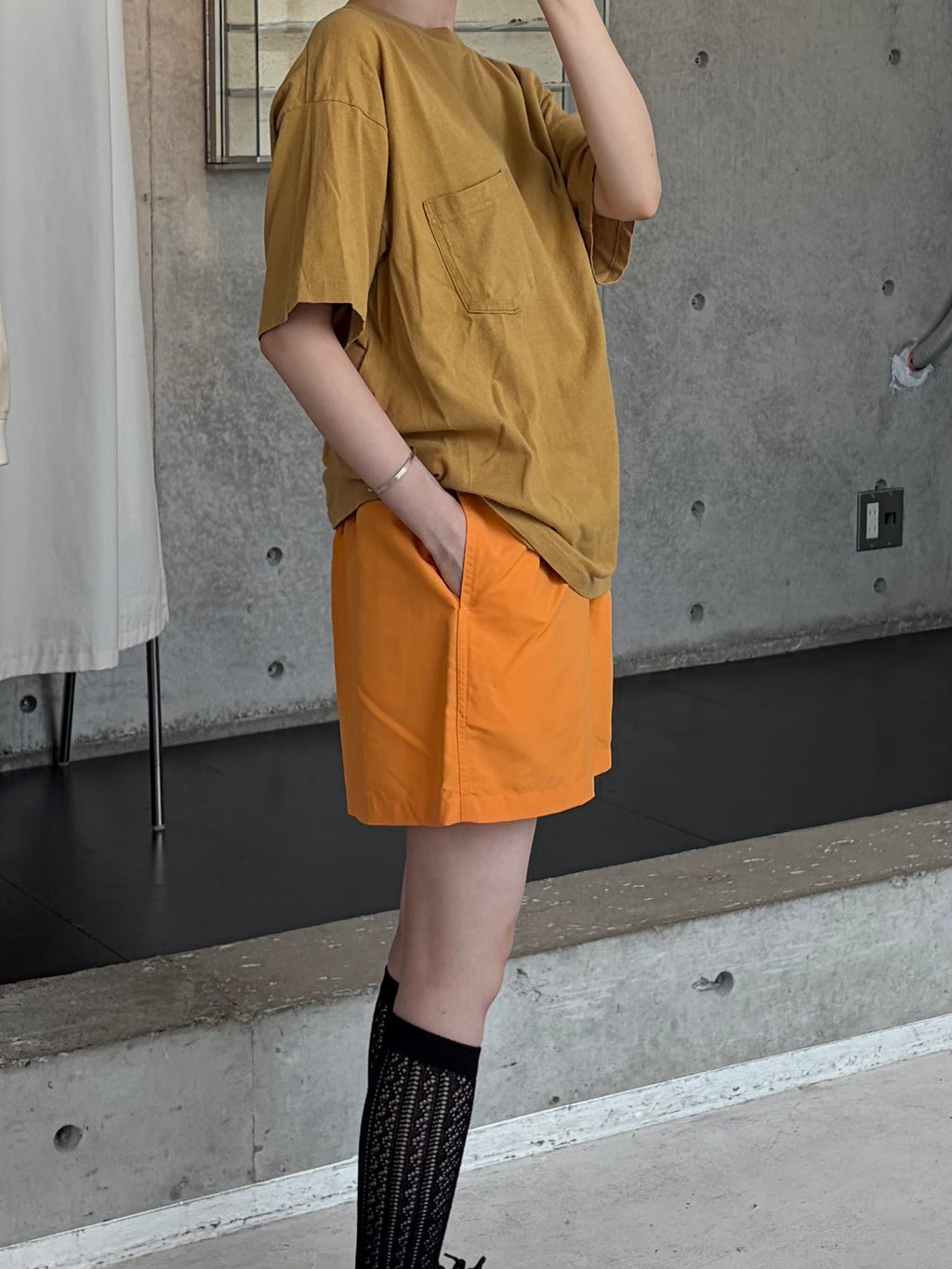 Shell Shorts - Orange