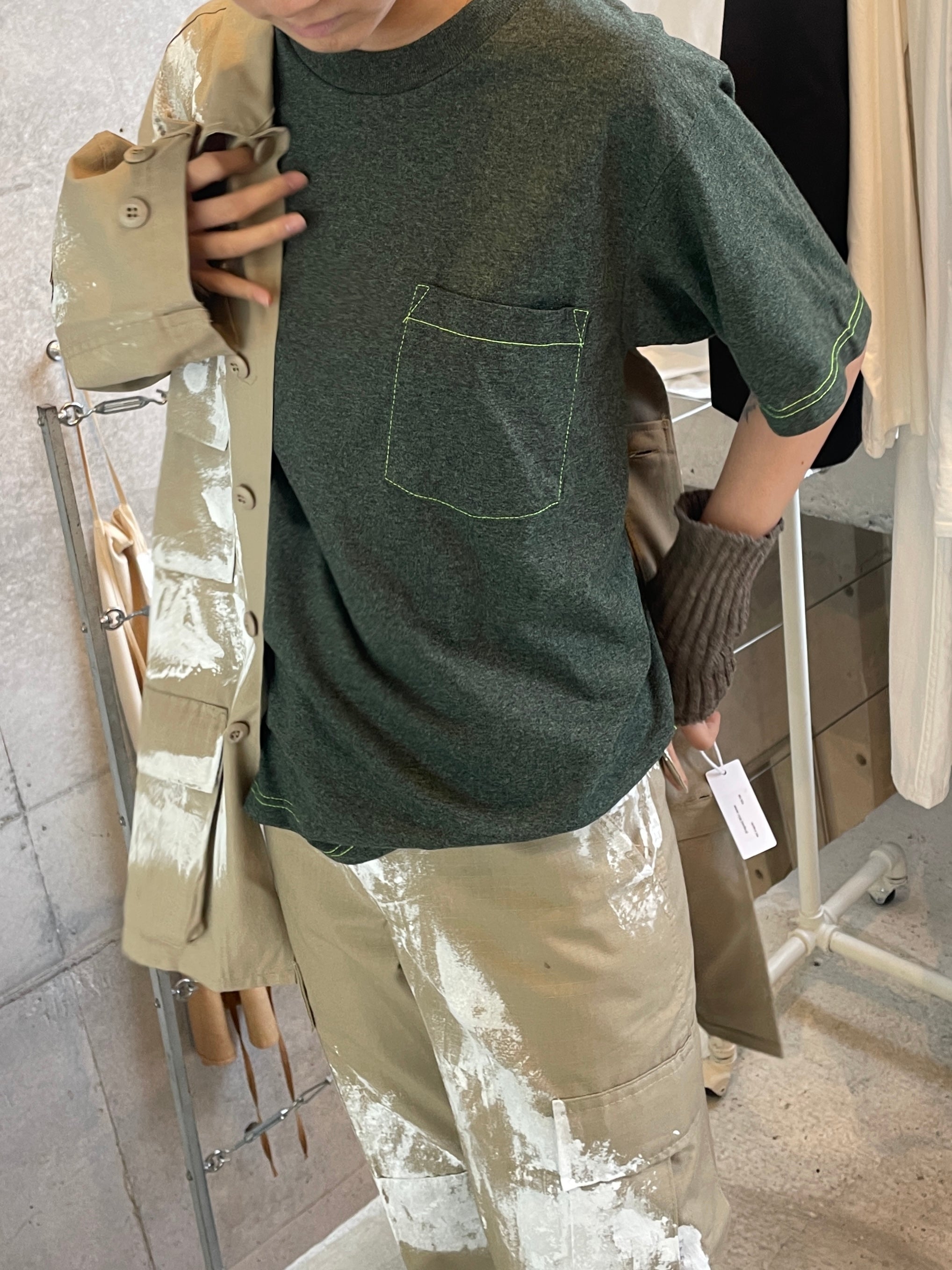 Over-Dyed Neon Tee