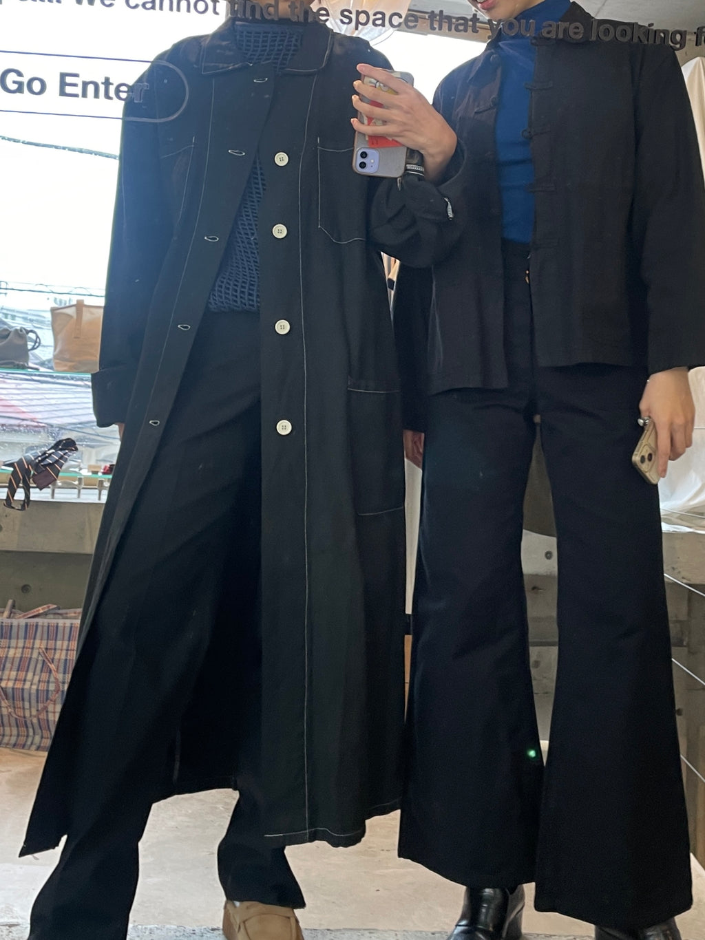 Over-Dyed 70s Flare Denim