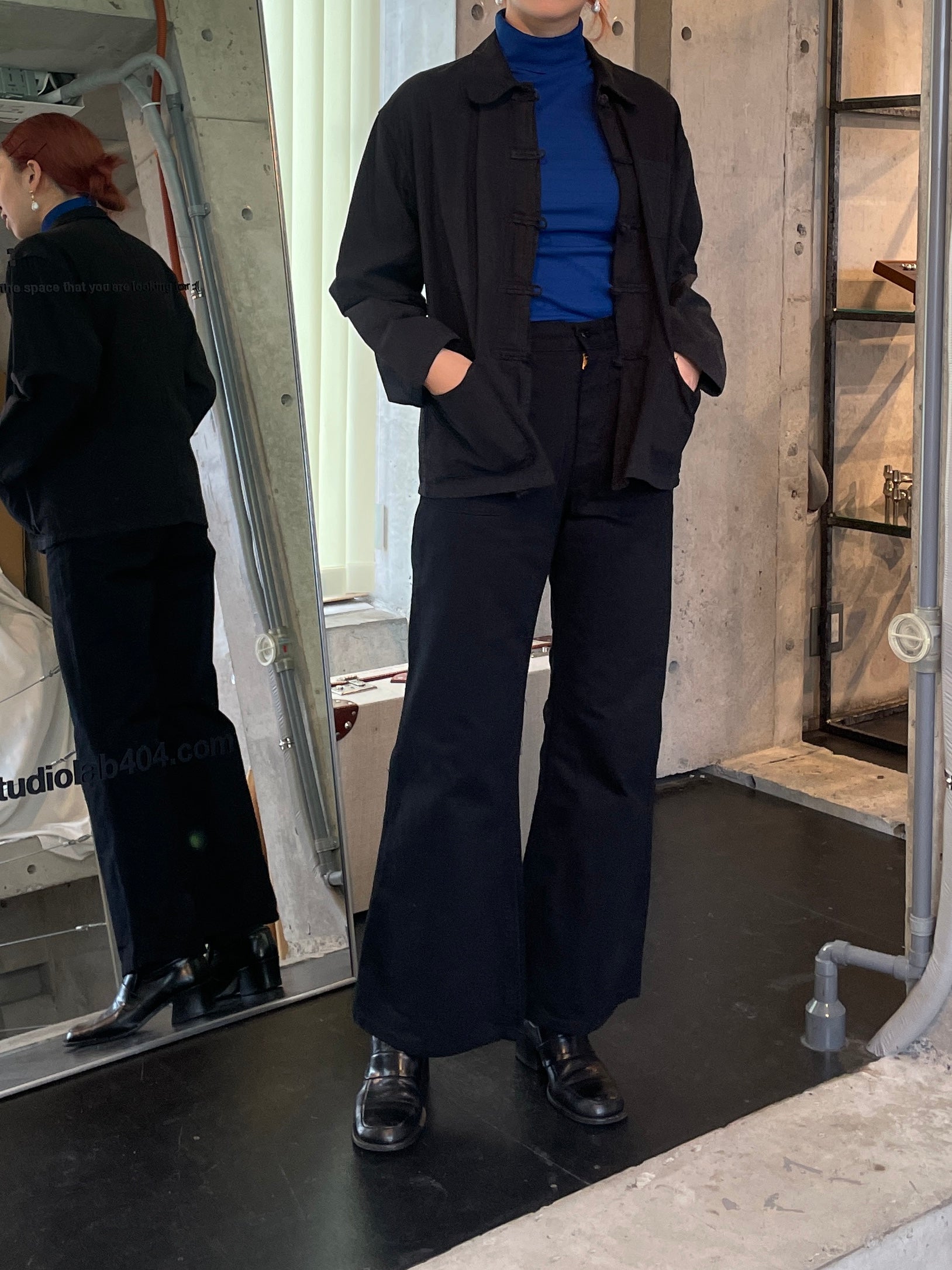 Over-Dyed 70s Flare Denim