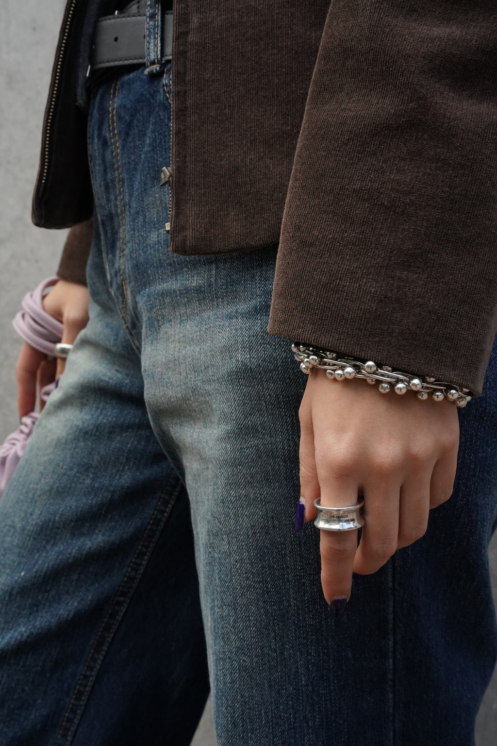 Layered Ball Chain Bracelet (SVBL25021-1)