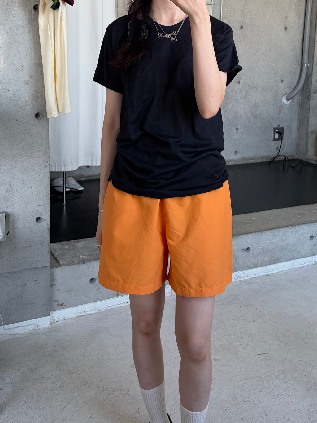 Shell Shorts - Orange