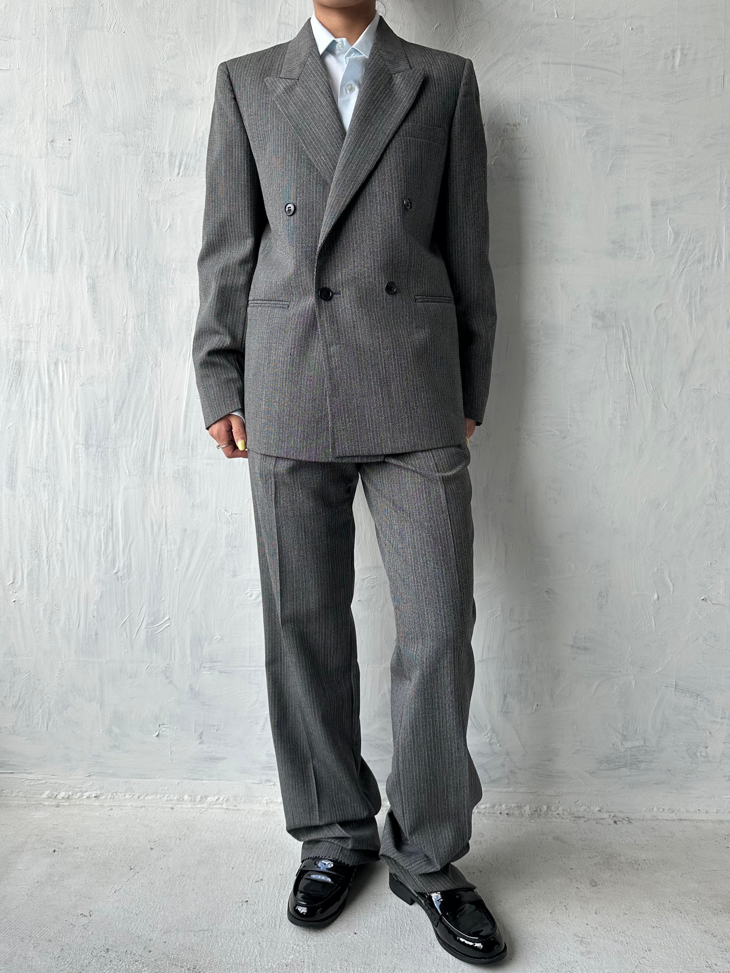 Wool Double Breasted Suit