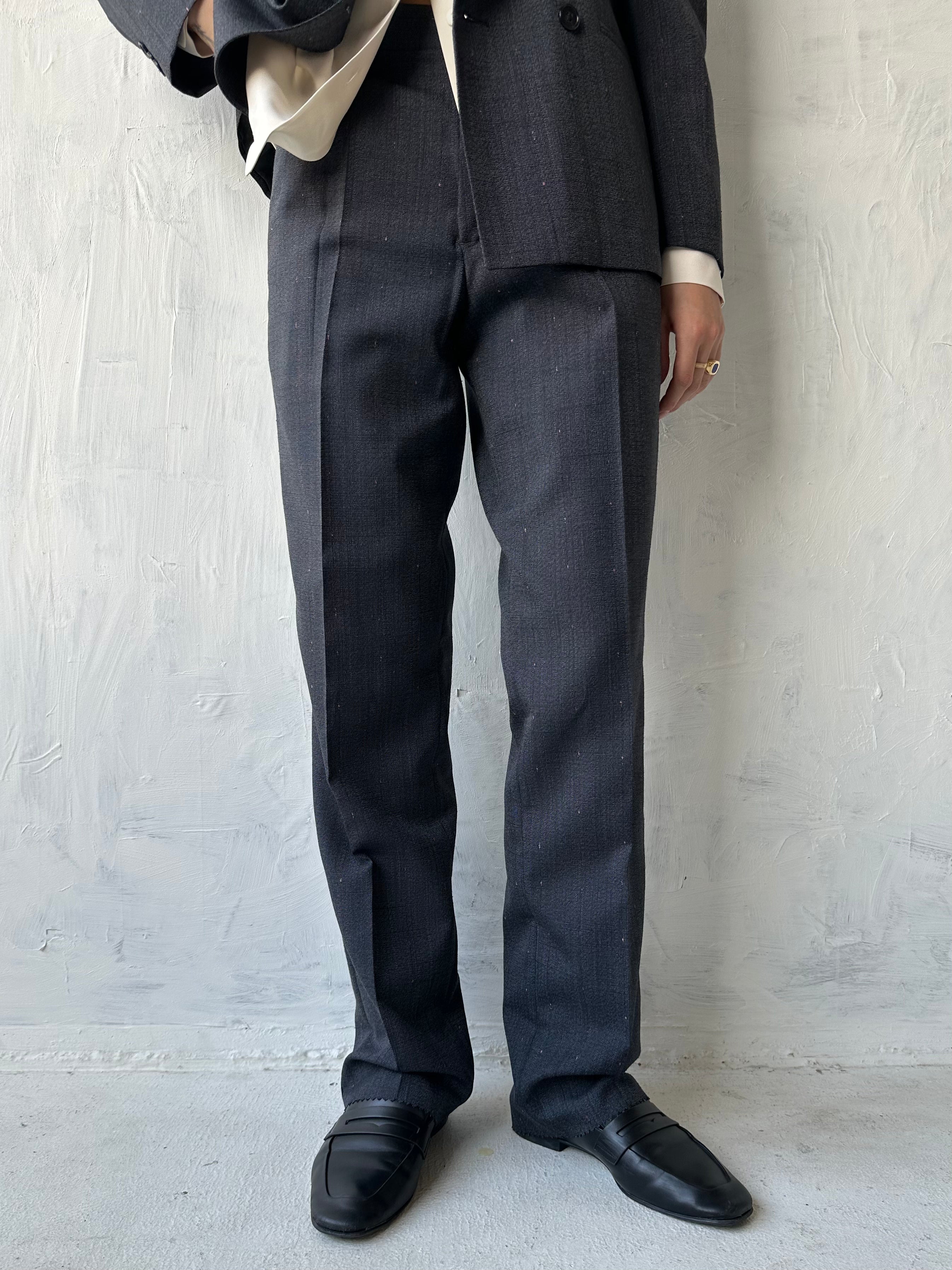 Double Breasted Suit with Pin Dots