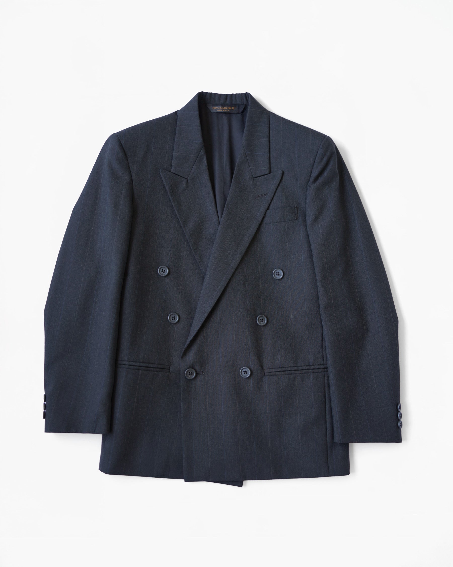 Double Breasted Pinstripe Suit