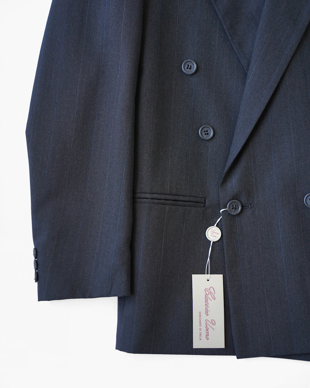 Double Breasted Pinstripe Suit