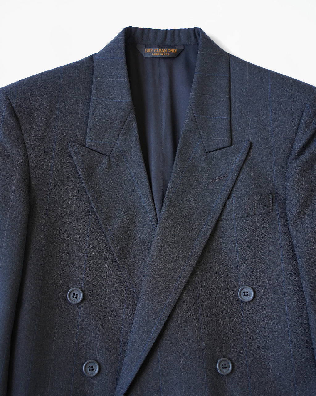 Double Breasted Pinstripe Suit