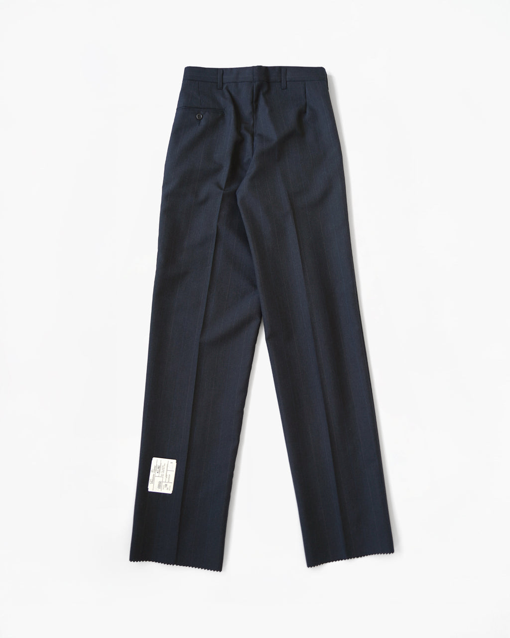 Double Breasted Suit with Subtle Pinstripe