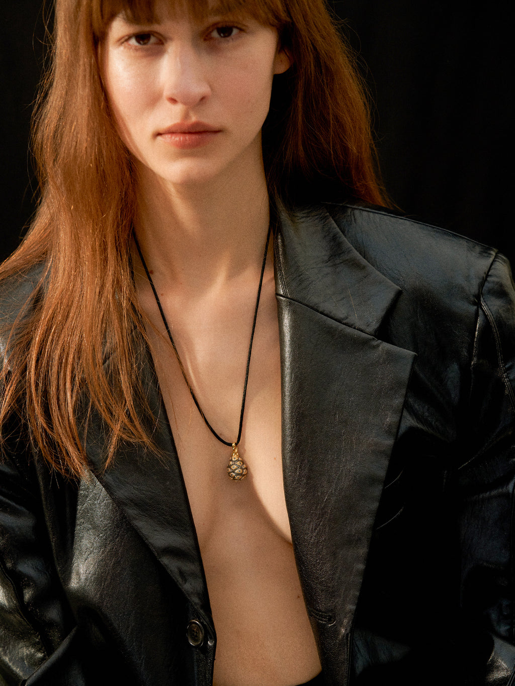 "Isabella Etou" Neptune Necklace - Blue Sapphire