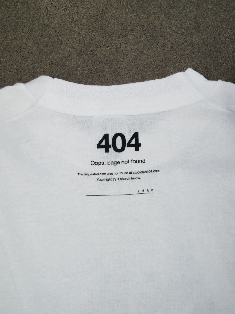 LEAD x 404 Back Printed Tee