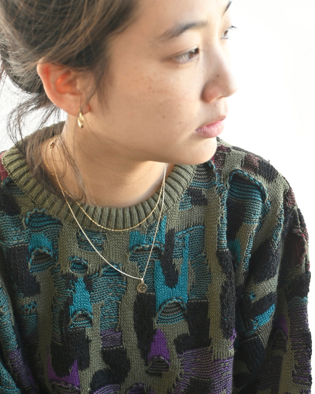 1980's 3D Knit Sweater