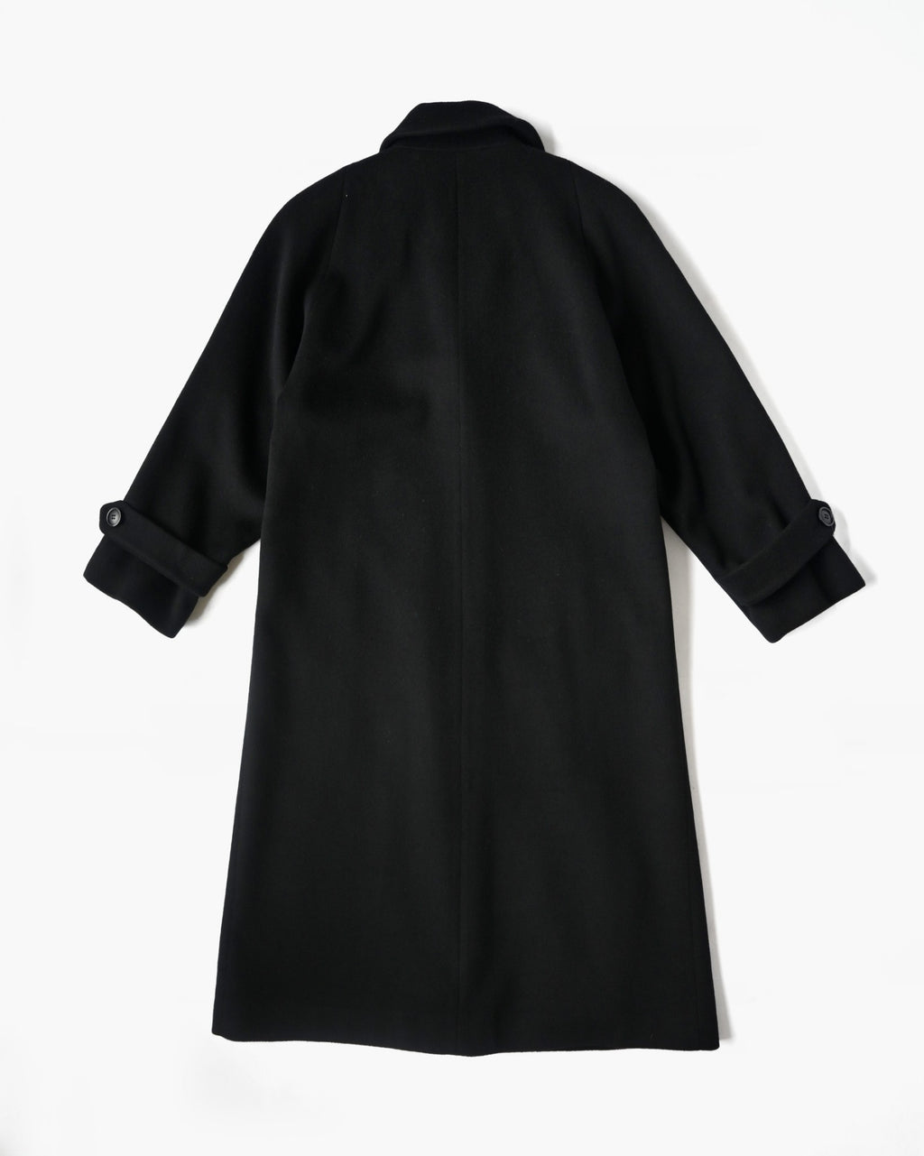 Black Wool Long Coat