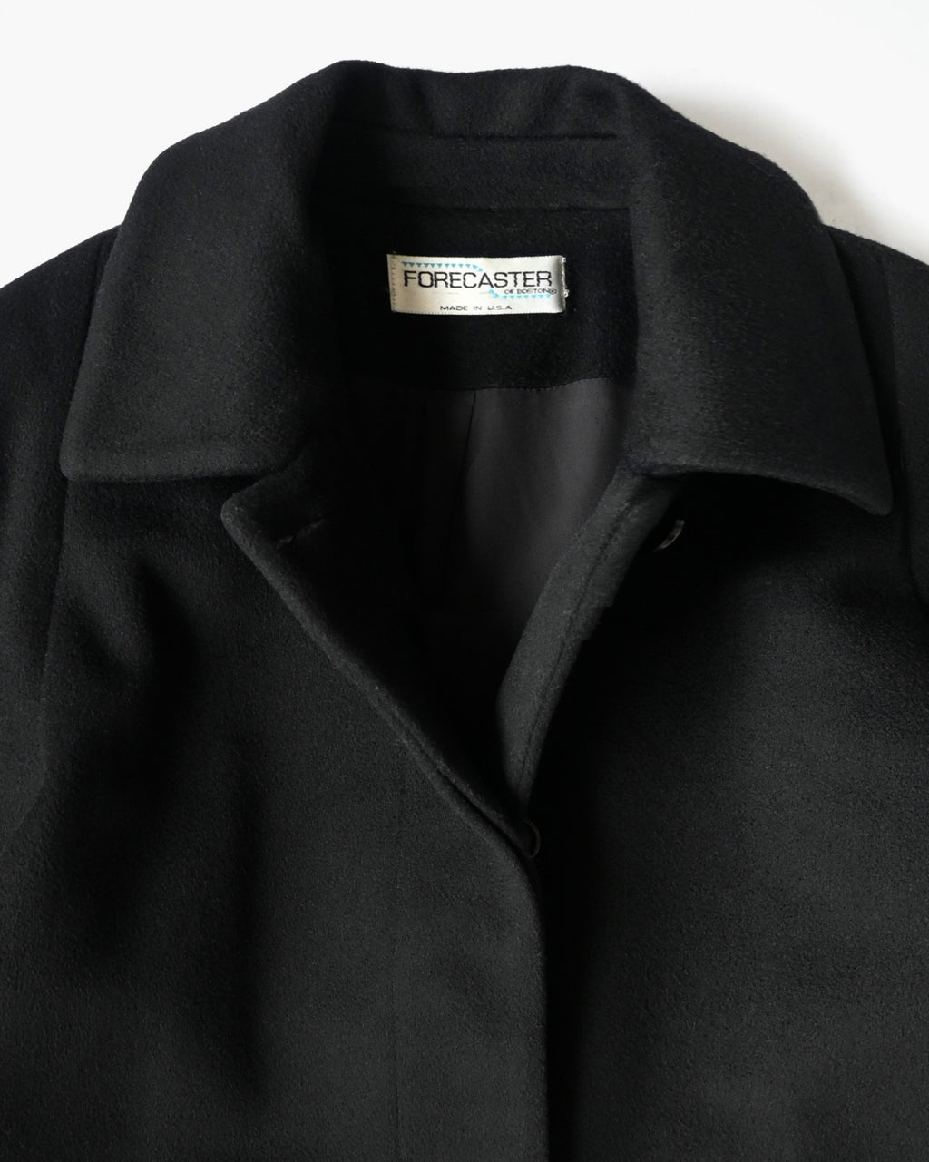 Black Wool Long Coat