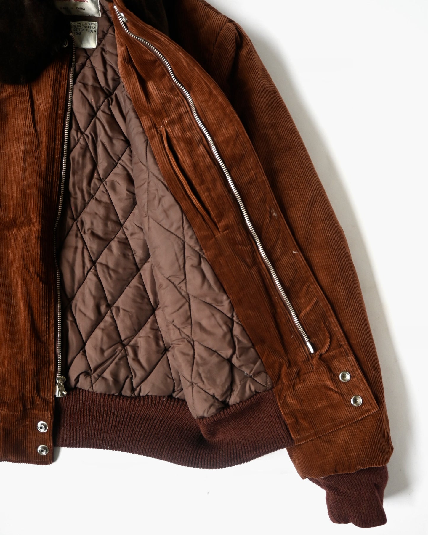 Corduroy Blouson Jacket