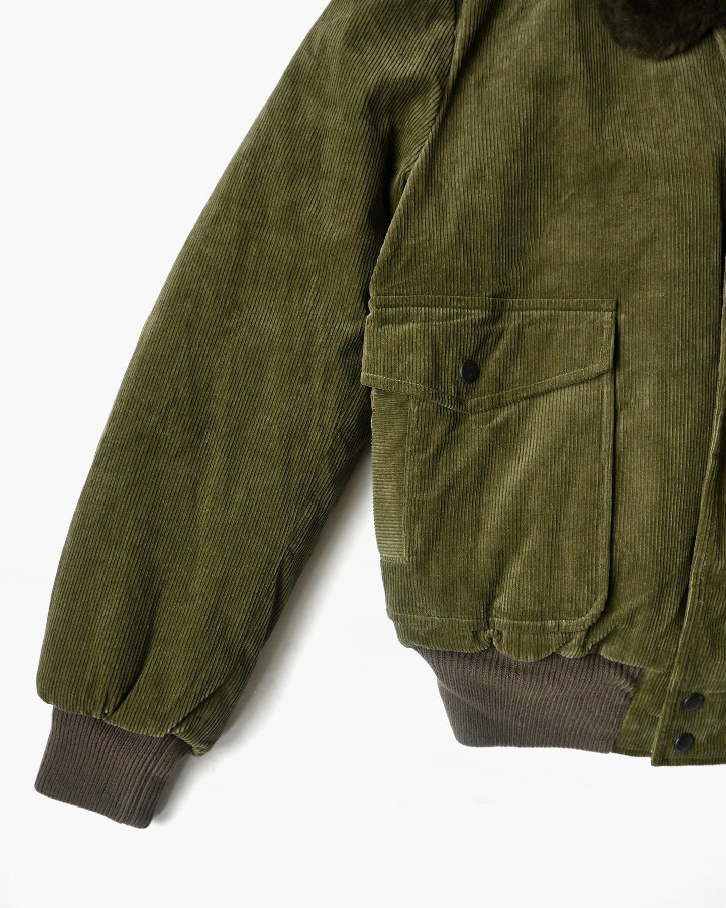 Corduroy Blouson Jacket