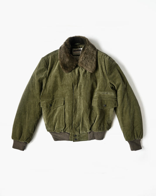 Corduroy Blouson Jacket