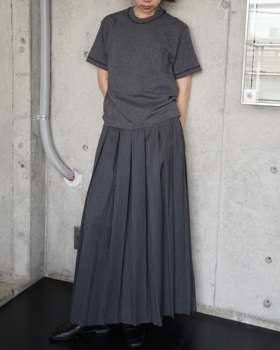 404 Stitched S/S Soft Tee - Gray