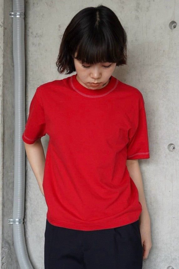 404 Stitched S/S Soft Tee - Red