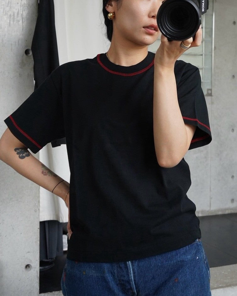 404 Stitched S/S Soft Tee - Black