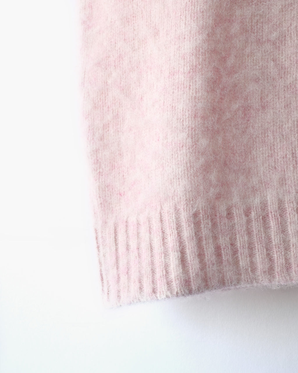 404 Shaggy Dog Crew Neck Vest - Pink