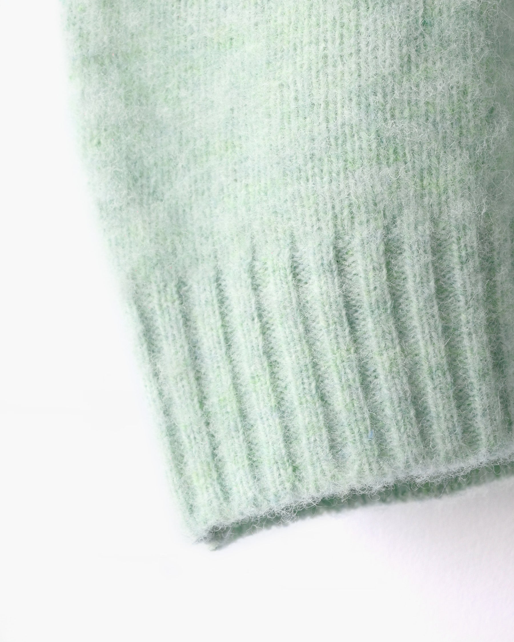 404 Shaggy Dog Crew Neck Vest - Mint