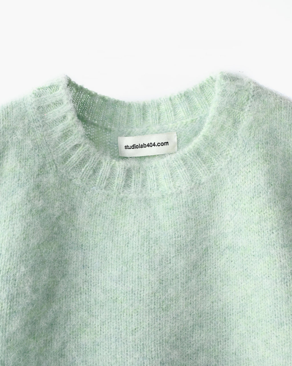 404 Shaggy Dog Crew Neck Vest - Mint