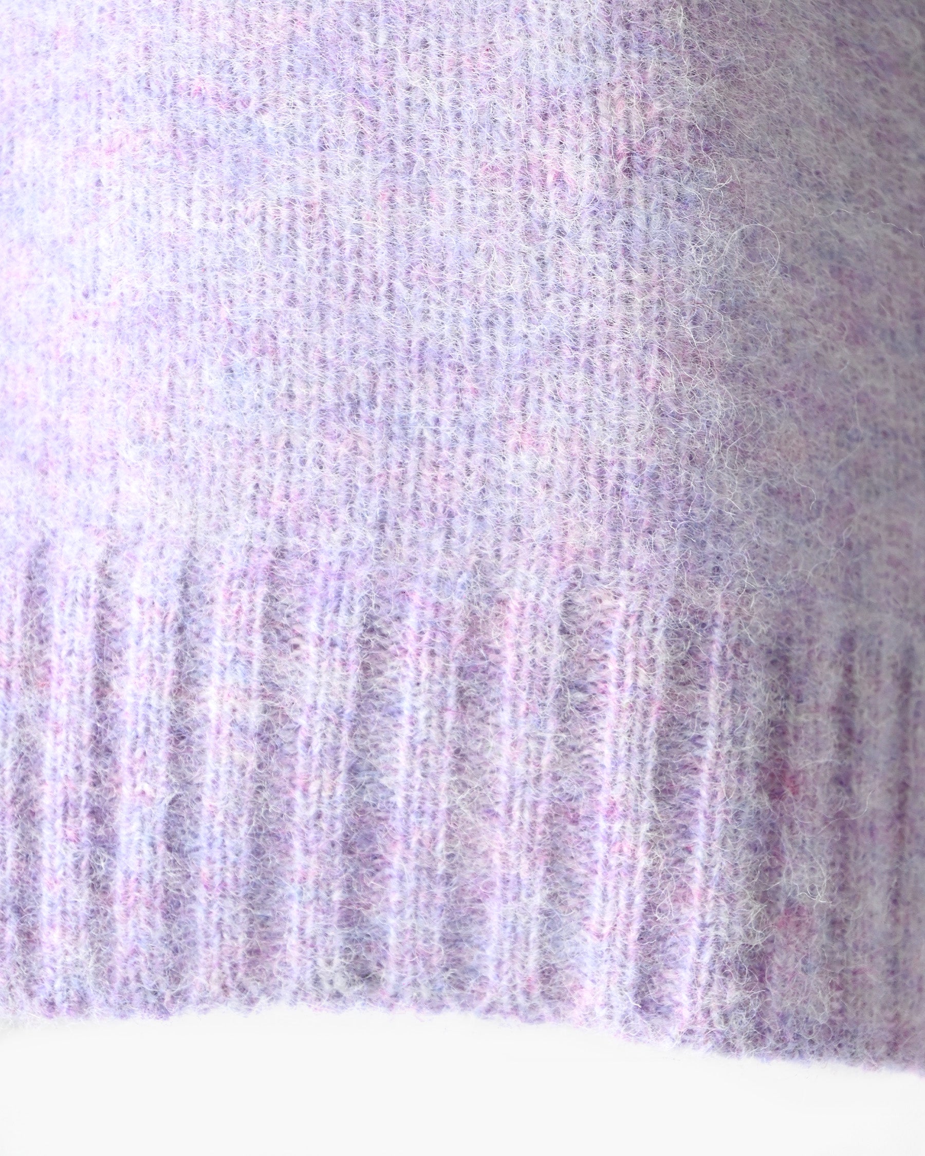 404 Shaggy Dog Crew Neck Vest - Lavender