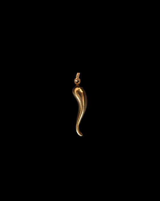 18K Charm -Italian Horn