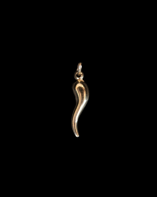 14K Charm -Italian Horn L