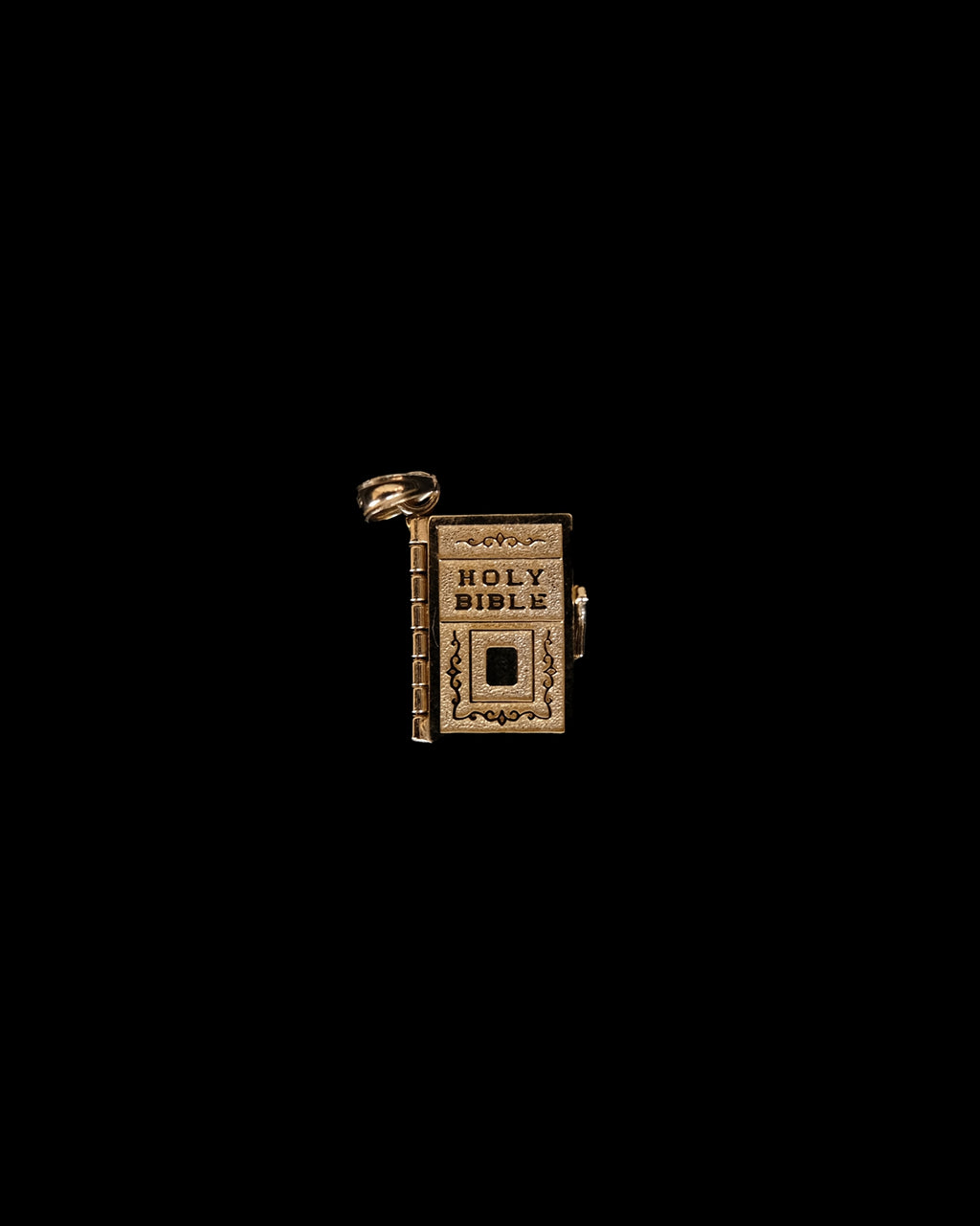 14K Charm- Holy Bible