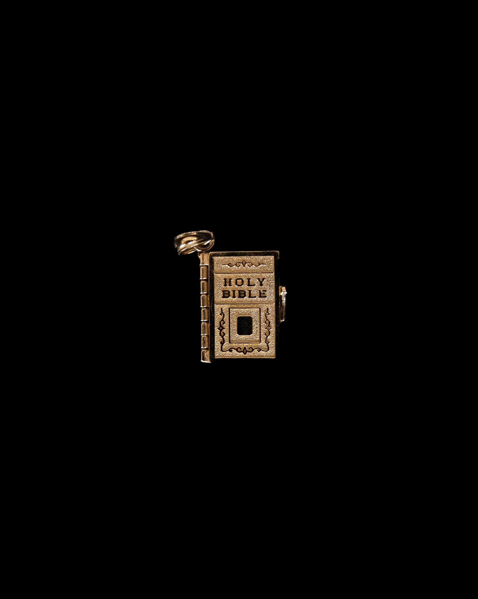 14K Charm- Holy Bible