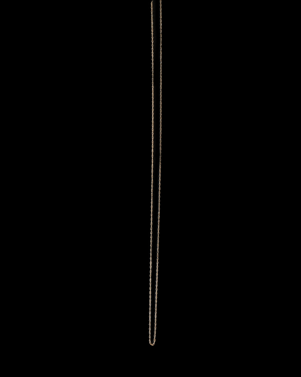 14k Twisted Chain Necklace - 49.5cm (25SS-9)