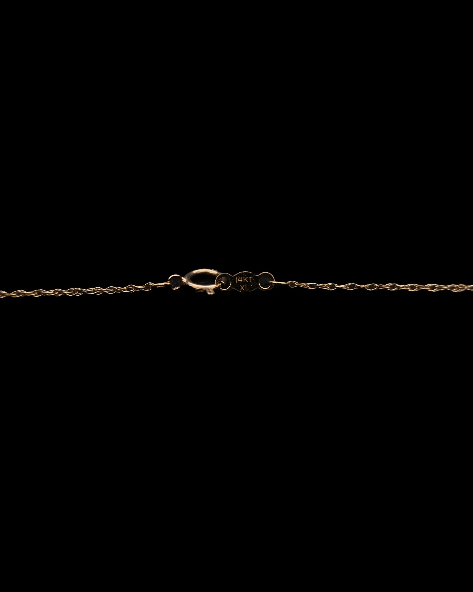 14k Twisted Chain Necklace - 49.5cm (25SS-9)