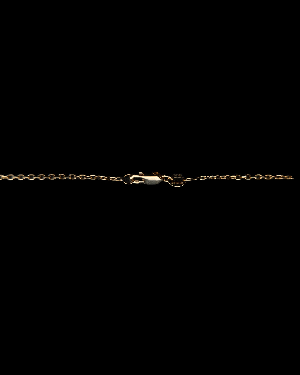 14k Cable Chain Necklace - 52cm