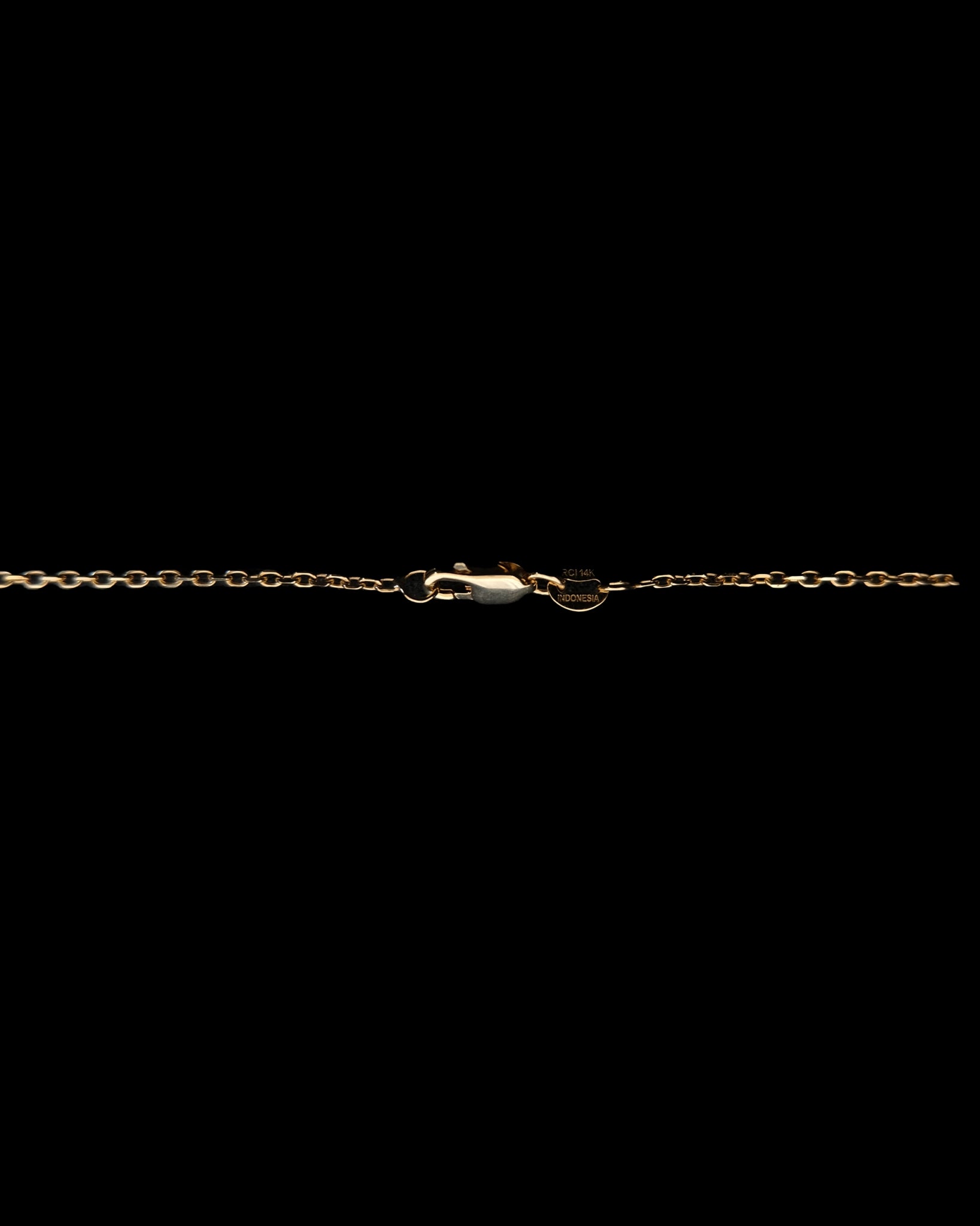 14k Cable Chain Necklace - 52cm