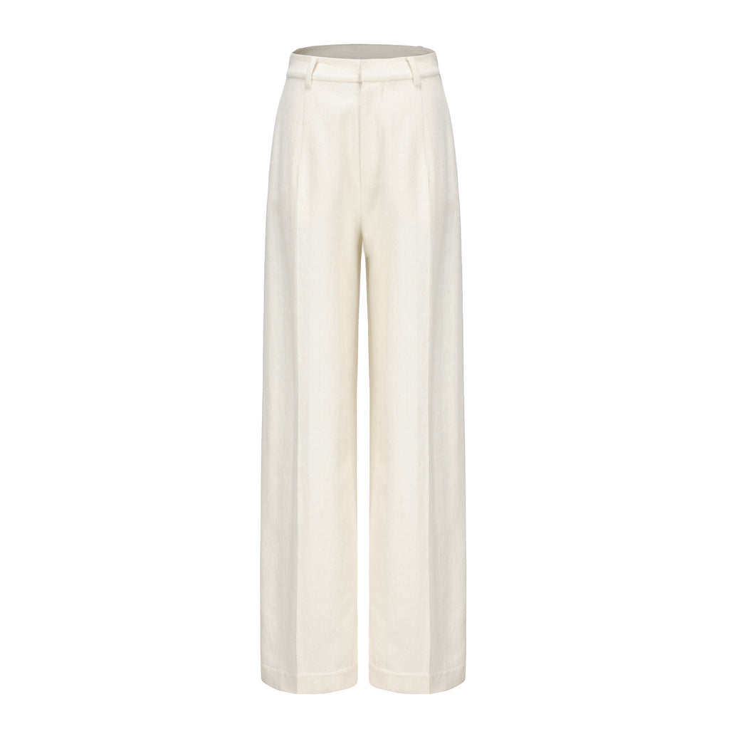"RUOHAN" White Avonia Tailored Pants