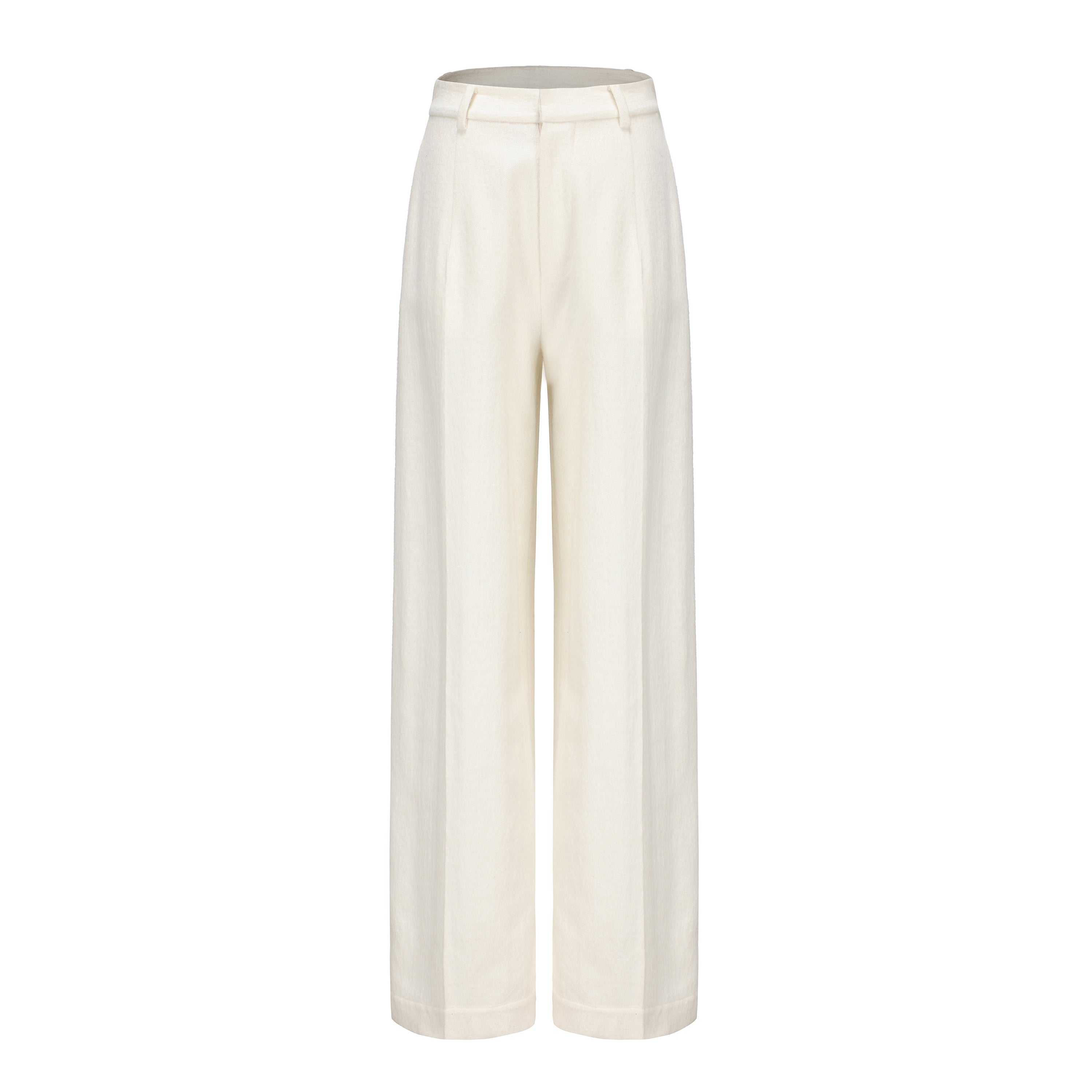 "RUOHAN" White Avonia Tailored Pants