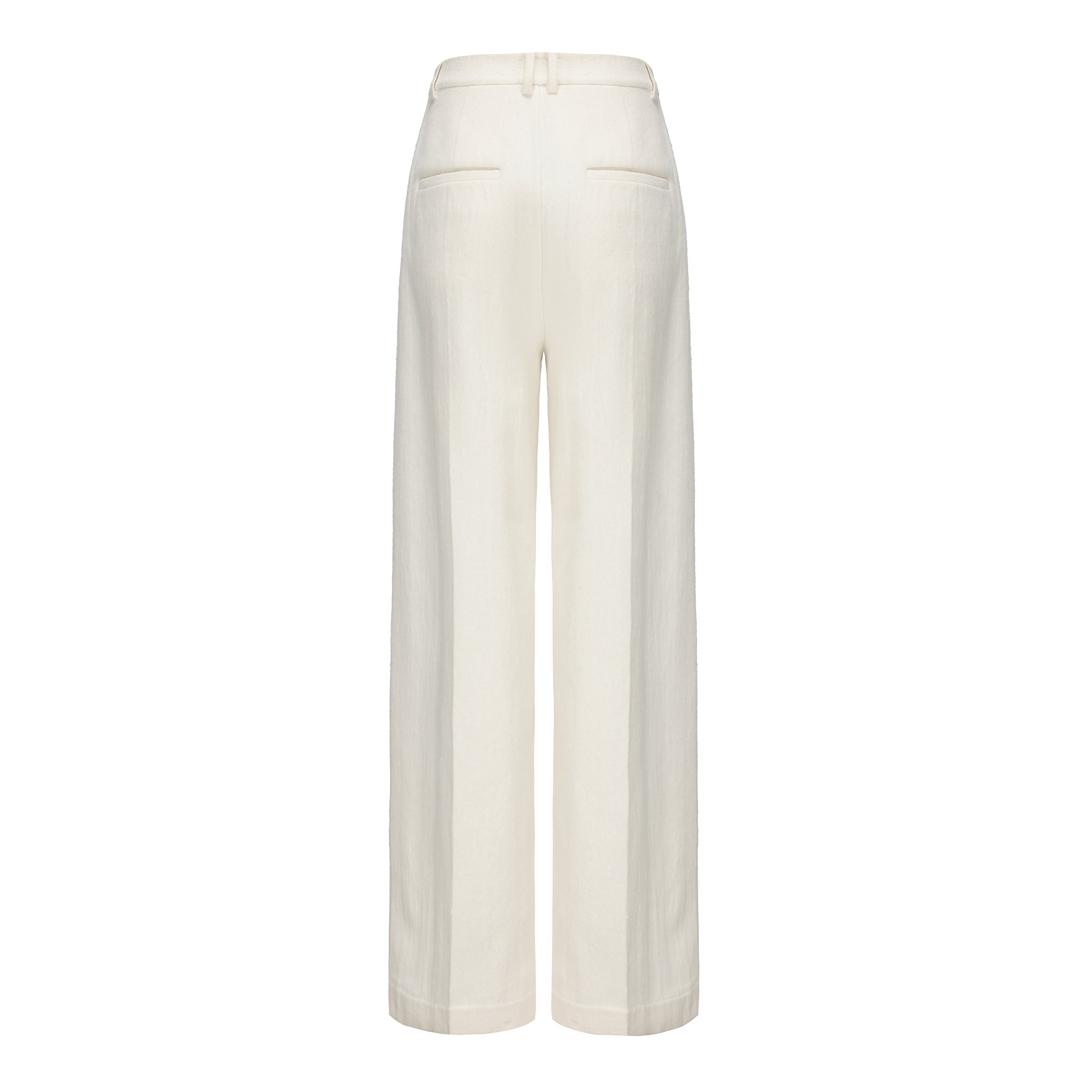 "RUOHAN" White Avonia Tailored Pants