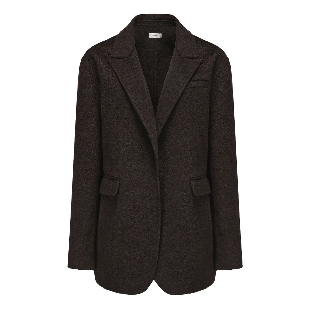"RUOHAN" COFFEE SUIT JACKET