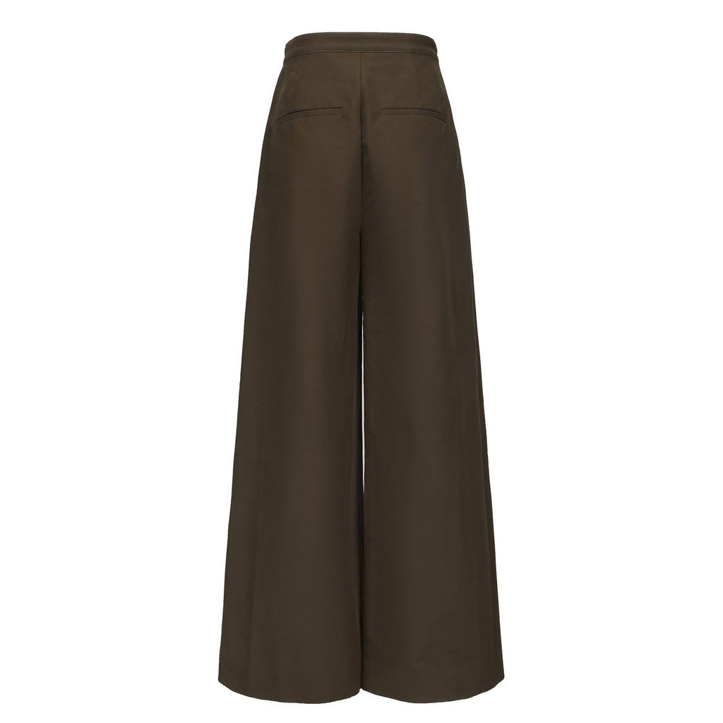 "RUOHAN" KHAKI CULION TROUSERS