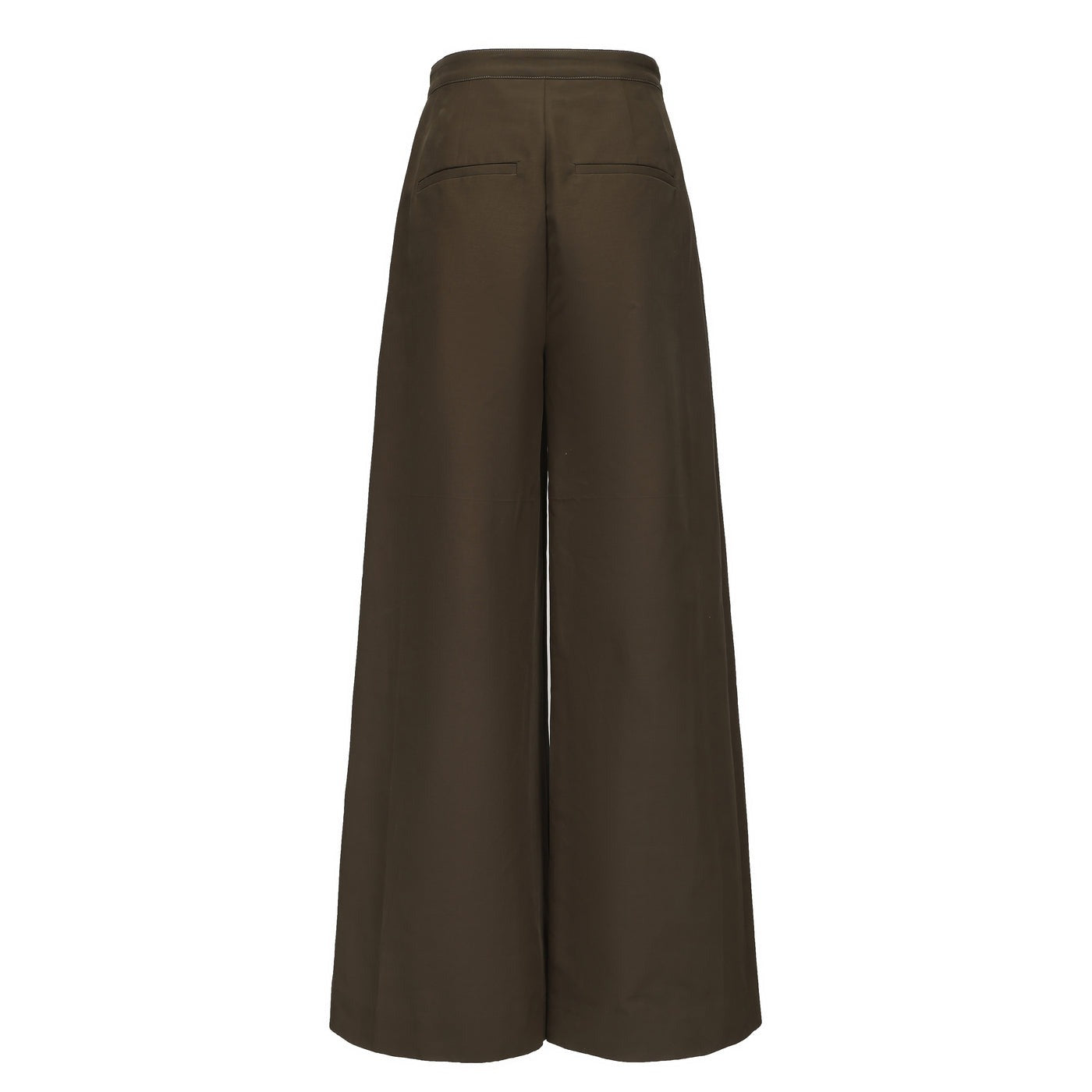"RUOHAN" KHAKI CULION TROUSERS