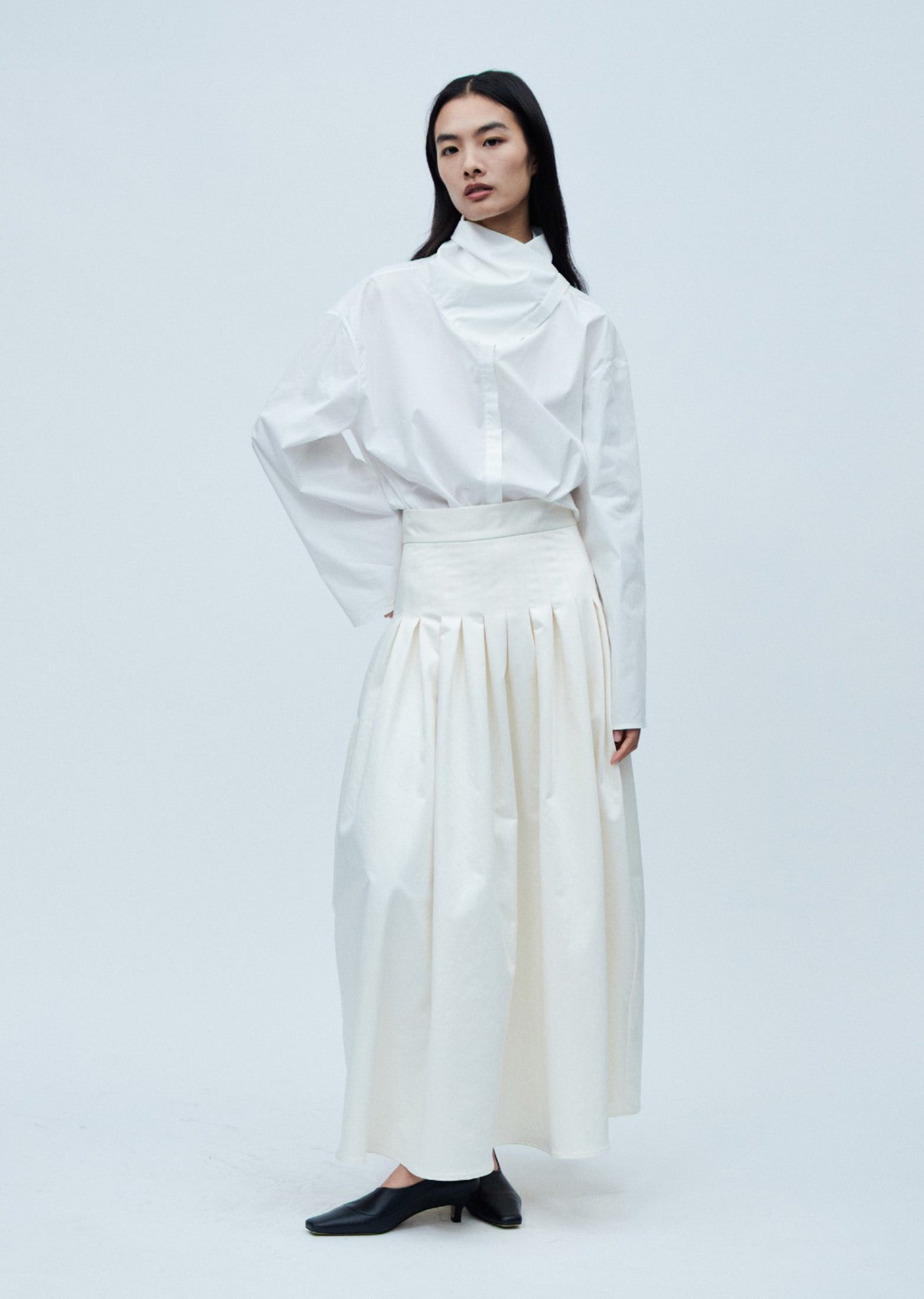"RUOHAN" Denim Hiva Skirt