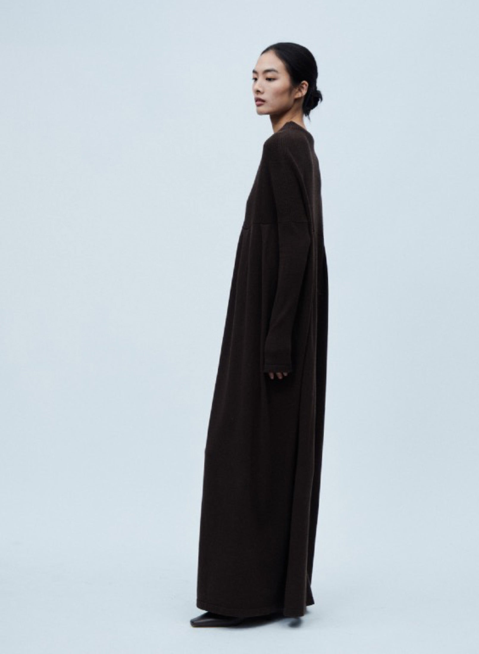 "RUOHAN" Brown Syros Dress