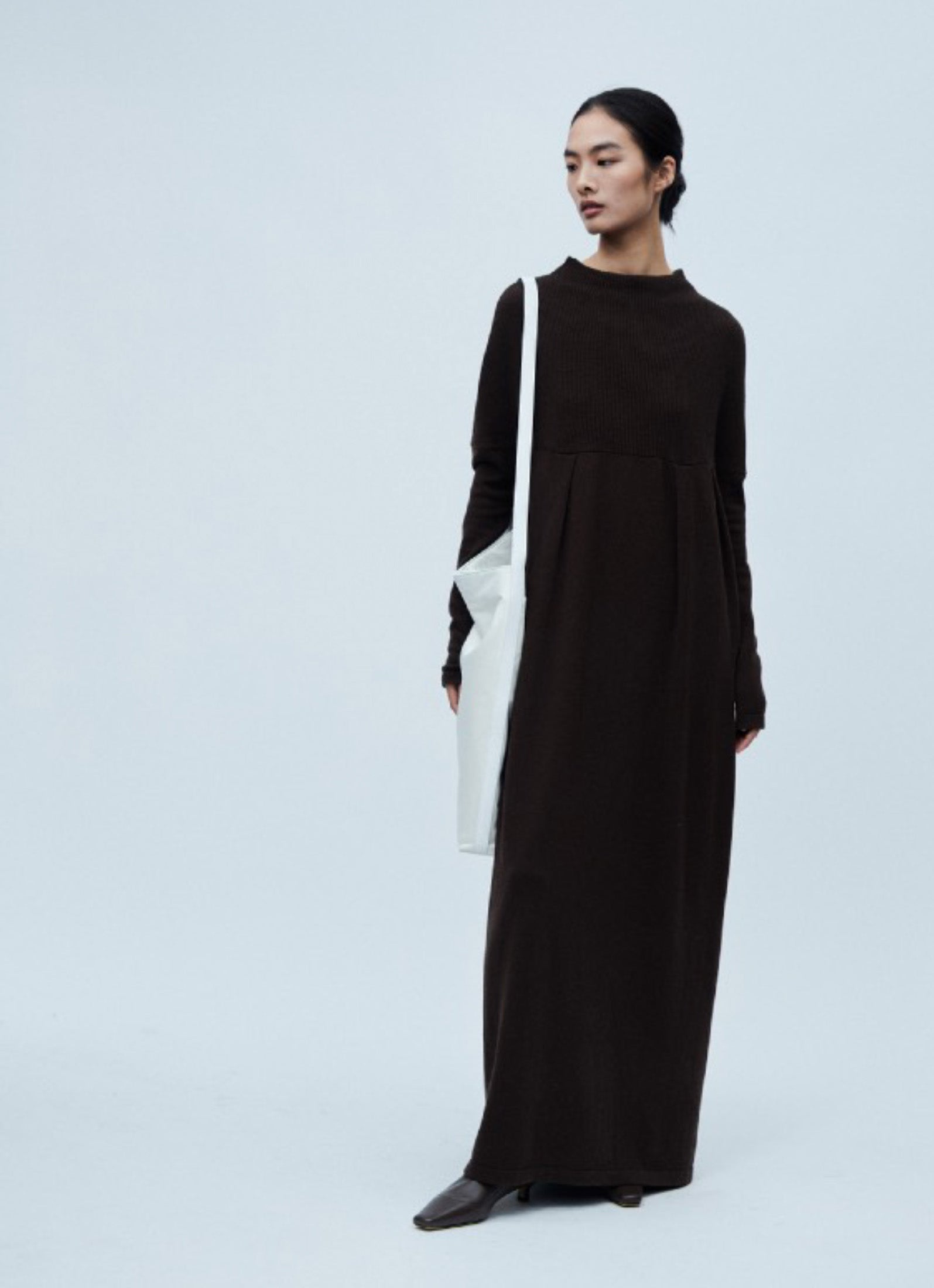 "RUOHAN" Brown Syros Dress