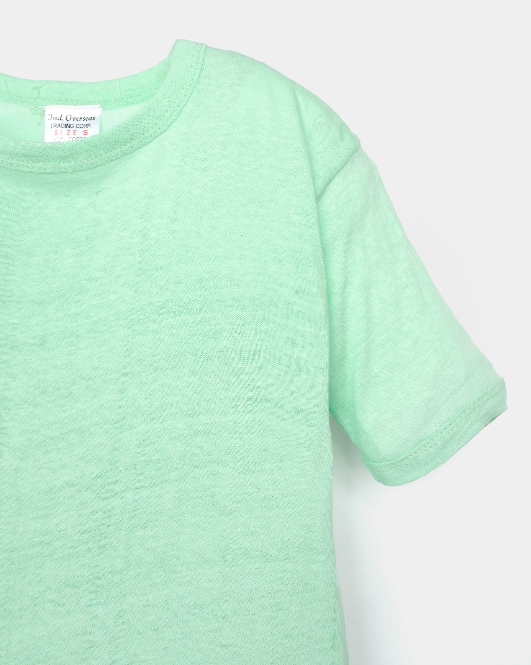 Pale Color T-shirt - Mint
