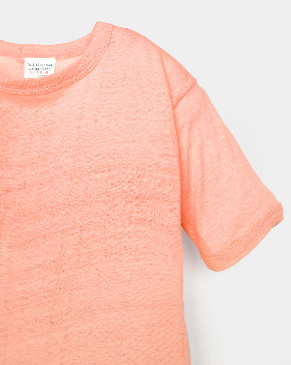 Pale Color T-shirt - Orange
