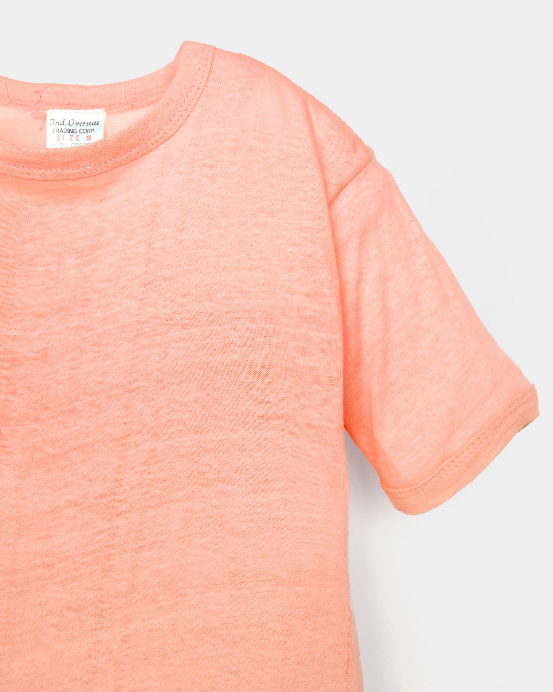 Pale Color T-shirt - Orange