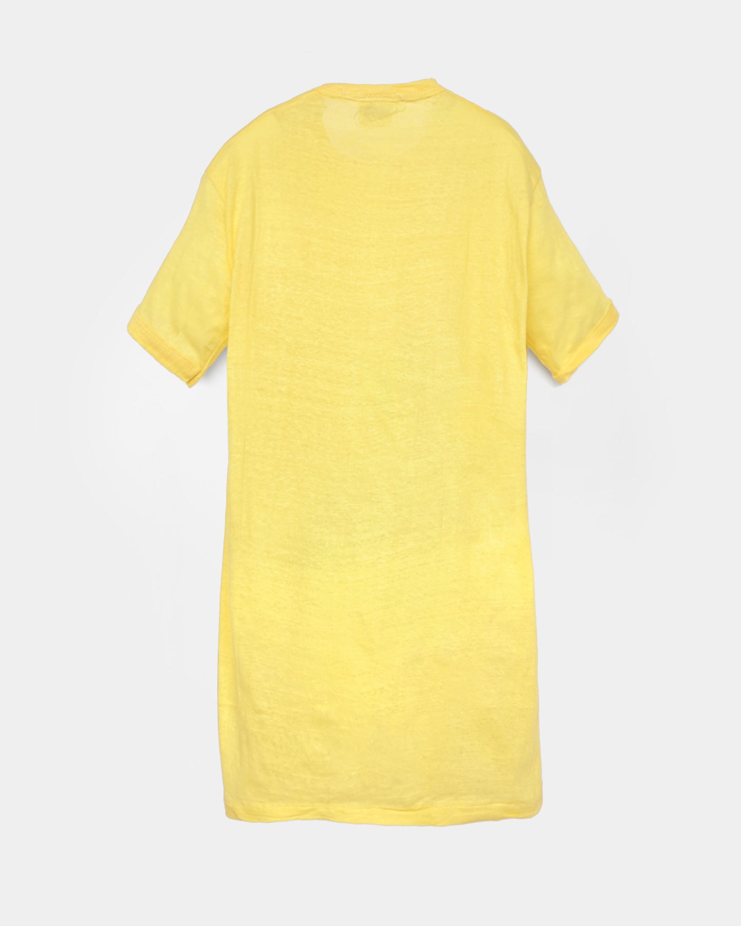 Pale Color T-shirt -Yellow